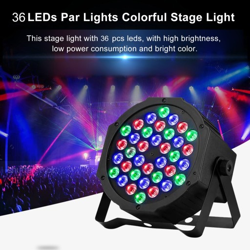 Сценический светильник 36Вт DMX512 36 светодиодов
