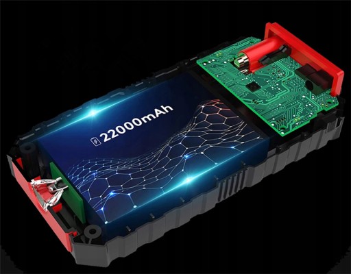 5w1 POWERBANK BOOSTER JUMP STARTER 12V 2000A