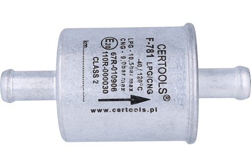 Фильтр летучих фаз CERTOOLS - F-781 12/12 мм