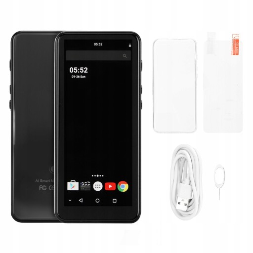 MP4-ПЛЕЕР С ЭКРАНОМ 4,0 ДЮЙМА, 16 ГБ, ЧЕРНЫЙ