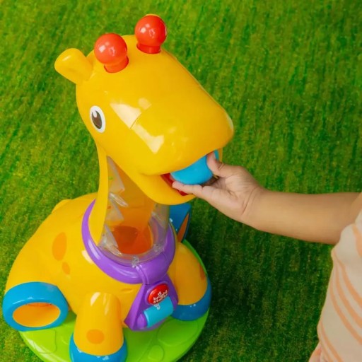 ИГРУШКА-ШАР-ФОНТАН Bright Starts GIRAFFE Spin Giggle 10933 ДЛЯ ДЕТЕЙ