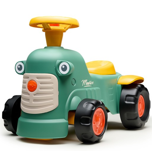 FALK TRACTOR BABY MAURICE GREEN ВИНТАЖ С ПРИЦЕПОМ ДЛЯ ДЕТЕЙ ОТ 1 ГОДА