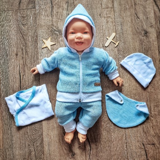 Blue -blue Baby Sweatpropetrest Kit