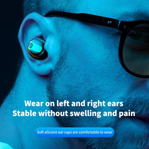 Наушники-вкладыши S9 Single Mini Bluetooth True Wireless Phs 5, белые