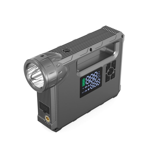 CHOETECH JUMP STARTER БУСТЕРНЫЙ КОМПРЕССОРНЫЙ НАСОС POWERBANK 8000 мАч ФАКЕЛ