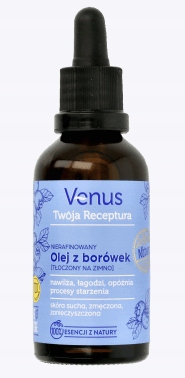 VENUS NATURE ЧЕРНИЧНОЕ МАСЛО ДЛЯ СОСУДИСТОЙ КОЖИ