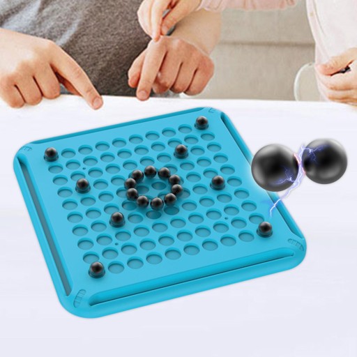 Игрушка в шахматы для досуга, игрушка для координации рук и глаз, портативный шахматный набор с 30 магнитами