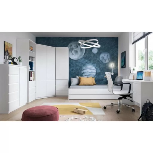 Fribo Friz 07 Кровать с ящиком Z03,Z04 Белый Wójcik