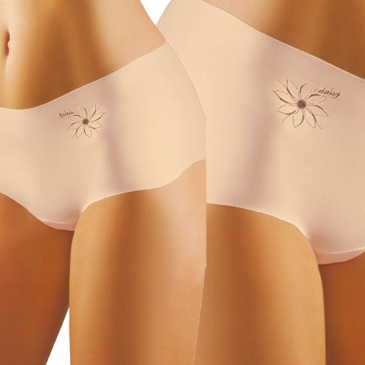 Трусики EMILI Daisy Laser Cut бежевые S