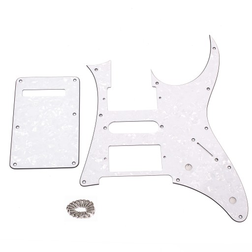 Задняя крышка накладки HSH для гитары White Pearl, вкл.