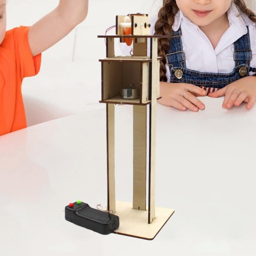 Игрушечный электрический лифт своими руками 100 x 100 x 280 мм