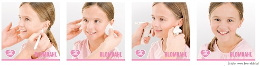 BLOMDAHL DAISY ROSE/ CRYSTAL 5мм медицинский пластик
