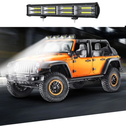 COB LED ПАНЕЛЬНАЯ ЛАМПА Галогенная 288Вт 45см Off Road