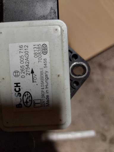 Модуль датчика Датчик ESP Subaru Outback III 0265005716