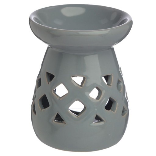 Kominek Ceramiczny z wyciętymi kratkami