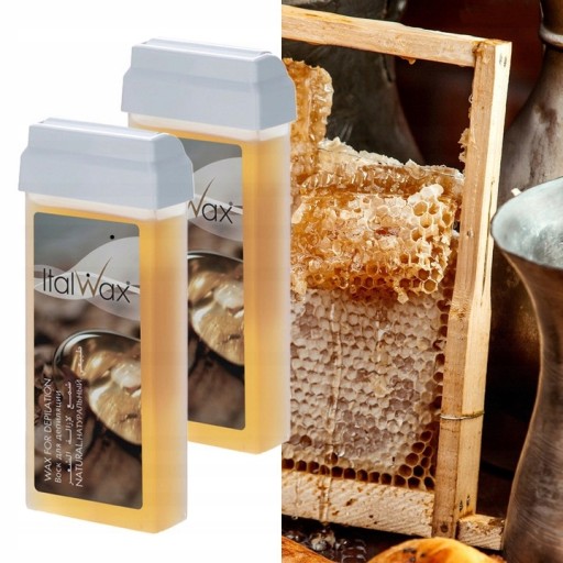 Podgrzewacz 2x wosk w rolce + paski OLIVE NATURAL