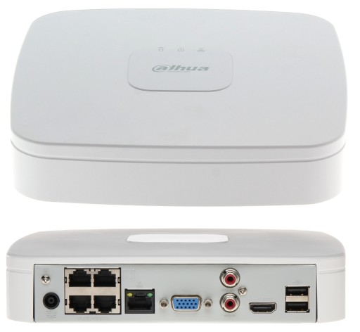 КОМПЛЕКТ IP-МОНИТОРИНГА DAHUA 4 КАМЕРЫ 4MPX PoE