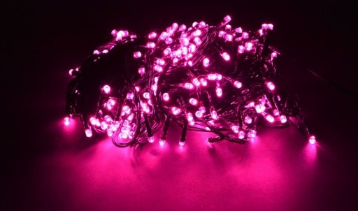 LAMPKI CHOINKOWE 200 LED ZEWNĘTRZNE GRUBY KABEL