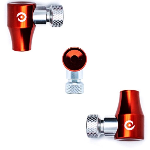Картриджный насос MOMUM Quick Inflator CO2, красный