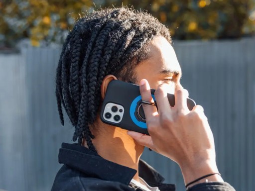 Quad Lock MAG etui na telefon iPhone 12 Mini z czarnym pierścieniem MAG