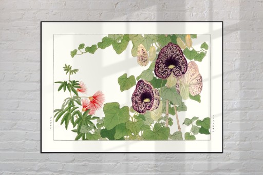 LAK sztuka japońska dekoracja vintage 21x30 (A4)
