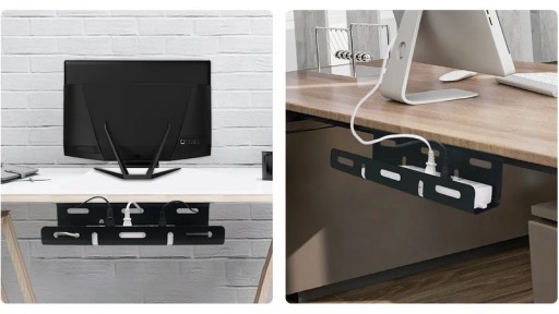 MASKOWNICA NA KABLE POD BIURKO ORGANIZER BLAT 42cm