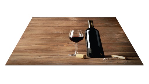 Защитная панель для кухни WINE 60х65см стекло
