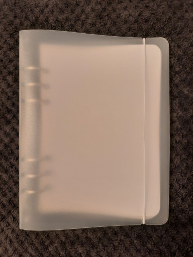 Планировщик ORGANIZER COVER А5, бесцветный, жесткий