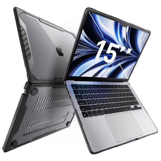 Чехол APPLE MACBOOK AIR 15.3 2023 Supcase Unicorn Beetle черный
