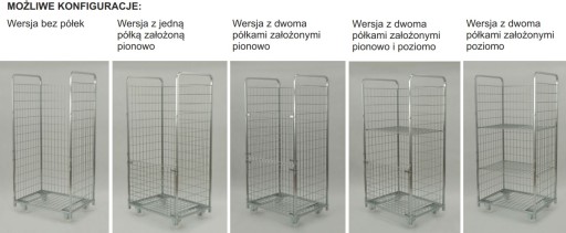 ПРОЧНАЯ ТРАНСПОРТНАЯ ТЕЛЕЖКА 250 кг СЕТОЧНАЯ КОРЗИНА 800x600x1700 ПОЛИРОВКА 2 ПОЛКИ
