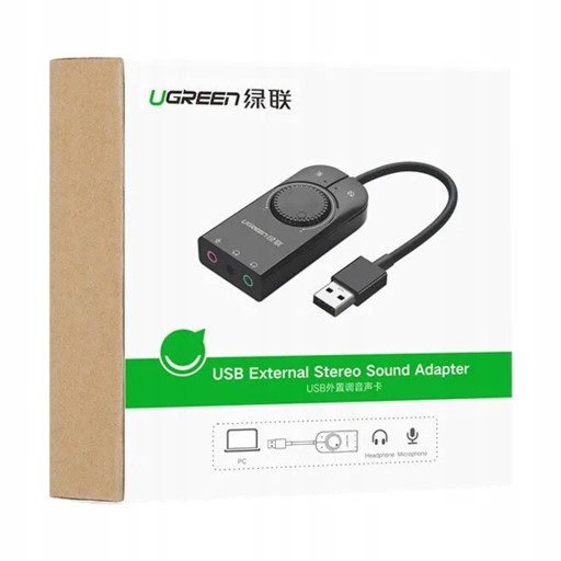 Внешняя звуковая карта Ugreen 40964.