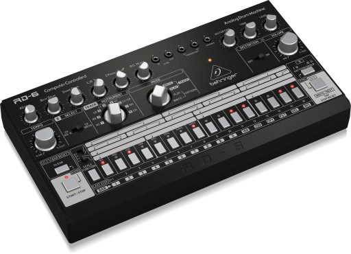 Драм-машина Behringer RD-6-BK - черная
