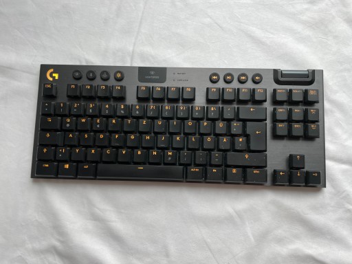 Klawiatura mechaniczna Logitech G915 TKL Tactile QWERTZ DE