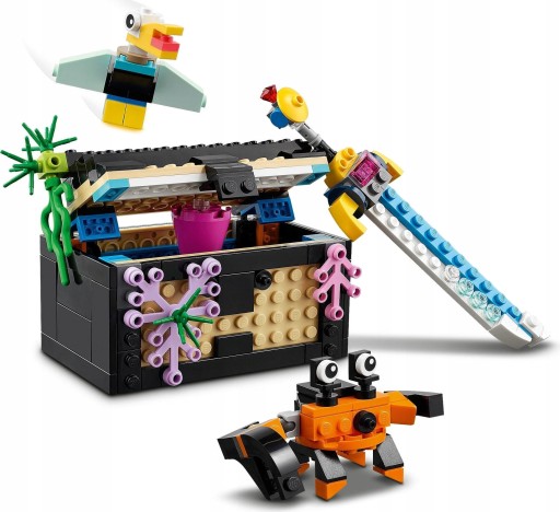 Огромный аквариум с рыбками 3 в 1 LEGO CREATOR 31122 XXL
