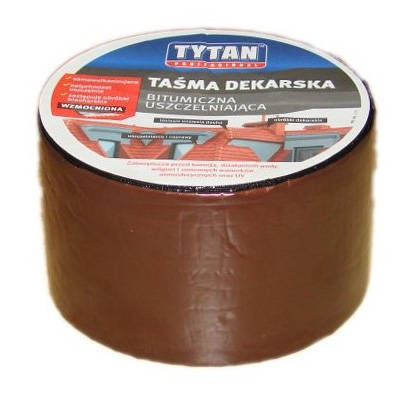 Лента кровельная коричневая 15см/10м Титан