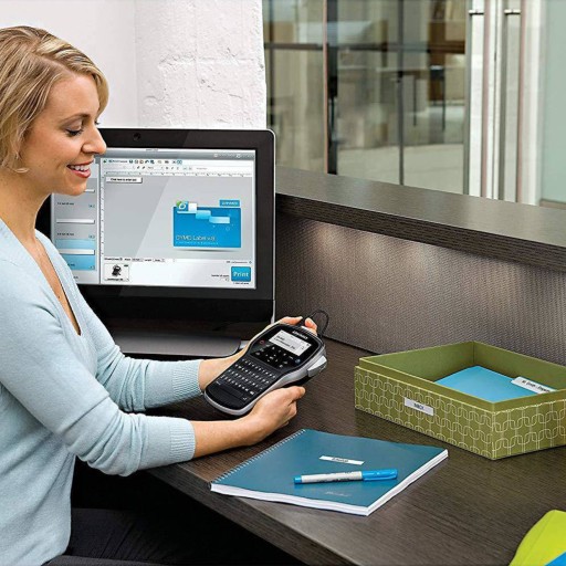 Принтер этикеток Dymo LabelManager 280 с QWERTY-клавиатурой + ЛЕНТА D1 + АККУМУЛЯТОР