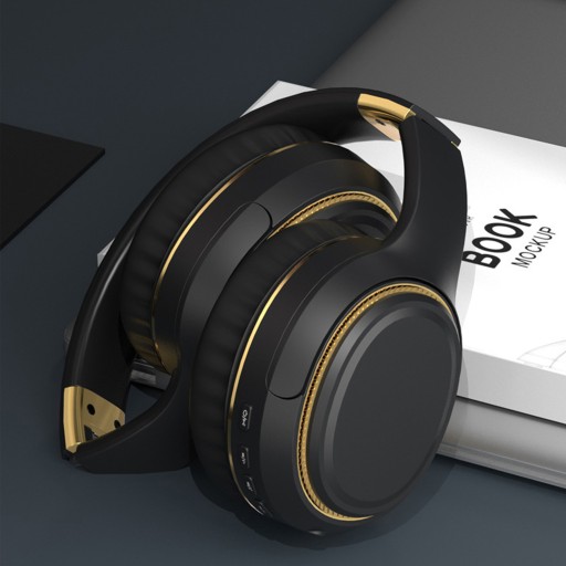 БЕСПРОВОДНЫЕ НАУШНИКИ BLUETOOTH НАКЛОННЫЙ МИКРОФОН Светодиодный индикатор RGB AUX