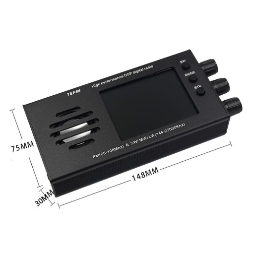 TEF6686 Цифровой радиоприемник DSP FM 65 для
