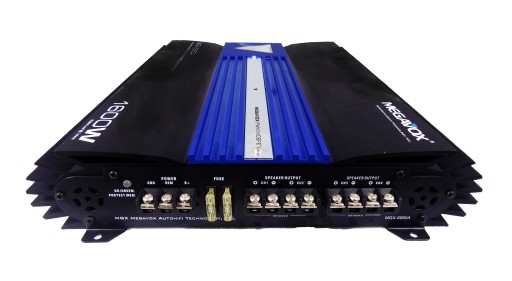 МОЩНЫЙ АВТОМОБИЛЬНЫЙ УСИЛИТЕЛЬ MEGAVOX 1600 ВАТТ
