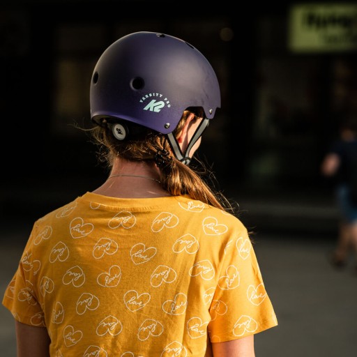 K2 kask regulowany Varsity PRO Purple S 48-54cm