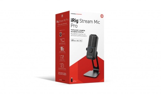 IK Multimedia iRig Stream Mic Pro — емкостный микрофон