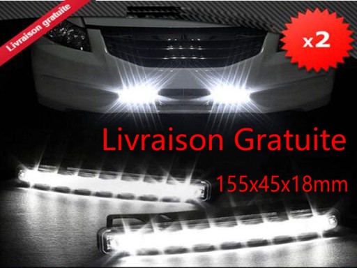 Дневные ходовые огни LED DRL Homologation 6000K BULB LAMP