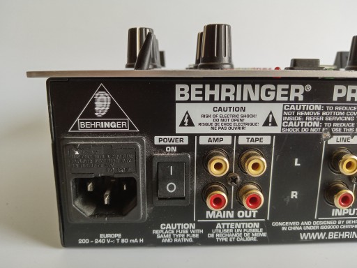 DJ-микшер Behringer Pro Mixer VMX100