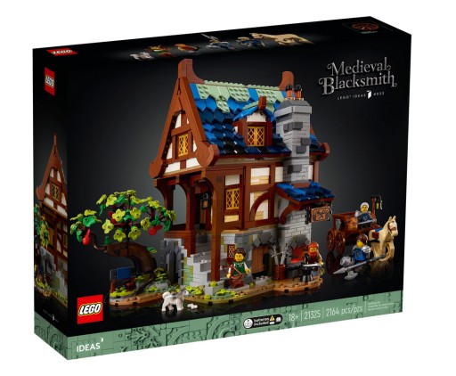 LEGO 21325 IDEAS — СРЕДНЕВЕКОВАЯ КУЗНИЦА