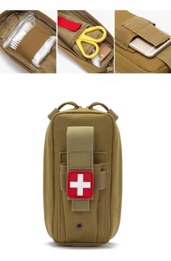 Tactical Medical Gear First Aid Kit Medical EDC Pouch Tactical MOLLE