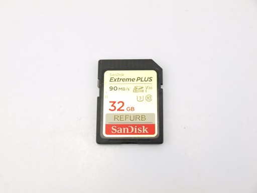 SanDisk Extreme PLUS 32 ГБ, 90 МБ/с SDHC