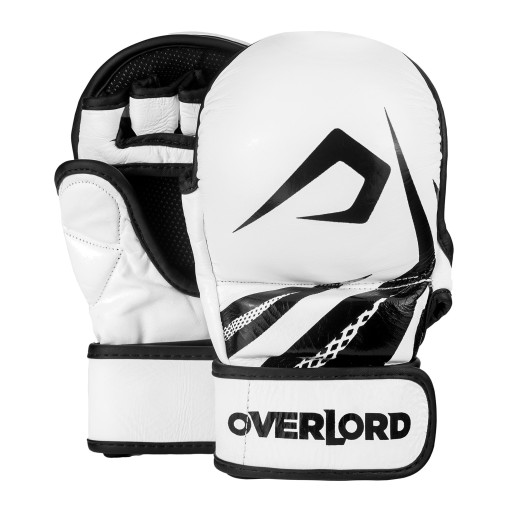 Rękawice grapplingowe Overlord Sparring MMA białe M