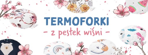 BOCIOLAND TERMOFOR Z PESTEK WIŚNI NA KOLKĘ DZIECI