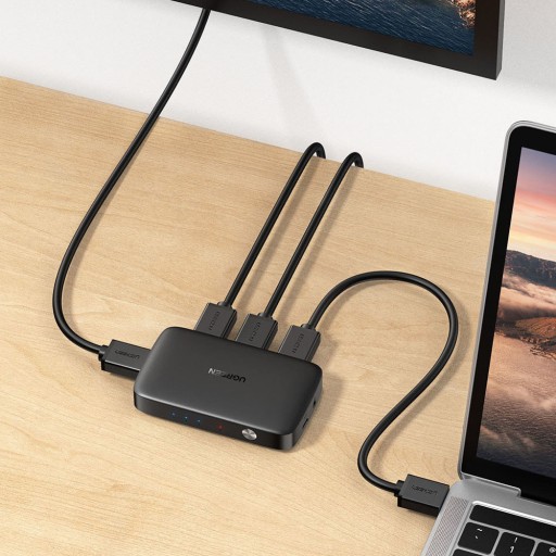 РАЗДЕЛИТЕЛЬ UGREEN SWITCH 3x РАЗДЕЛИТЕЛЬ HDMI 4K, 30 Гц ПЕРЕКЛЮЧАТЕЛЬ PLUG & PLAY
