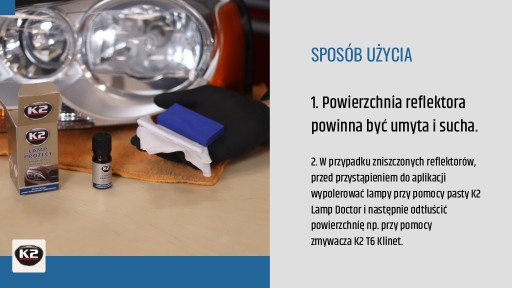 K2 LAMP PROTECT защищает отражатели лампы 1478.